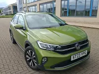 Used VW Taigo Life 95 HP (69 kW) 2023 Green SUV