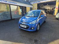 Usado Hyundai i10 Premium 87 HP (63 kW) 2015 Azul Citadino