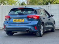 Used Ford Focus Titanium 125 HP (91 kW) 2020 Blue Hatchback