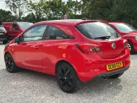 Used Vauxhall Corsa 75 HP (55 kW) 2019 Red Hatchback