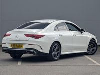 Begagnad Mercedes CLA200 AMG line 2019 Vit Sportkupé
