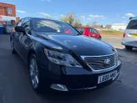 Used Lexus LS600h L 2008 Black Sedan