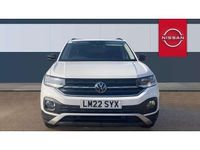 Used VW T-Cross Black Edition 110 HP (80 kW) 2022 White SUV
