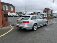 Begagnad Audi A6 S-Line 190 HK (139 kW) 2014 Silver Kombi