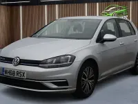 Used VW Golf VII SE 131 HP (96 kW) 2018 Silver Hatchback