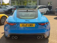 Usado Jaguar F-Type Supercharged 450 HP (330 kW) 2021 Azul Coupé