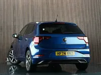 Used VW Polo Match 95 HP (69 kW) 2024 Blue Hatchback