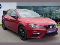 Used Seat Leon Black Edition 147 HP (108 kW) 2020 Red Estate