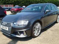Used Audi A4 S-Line 150 HP (110 kW) 2019 Grey Estate
