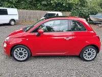 Used Fiat 500 Lounge 2019 Red Hatchback