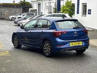 Used VW Polo Life 95 HP (69 kW) 2023 Blue Hatchback