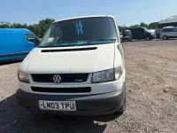 Used VW T4 130 HP (95 kW) 2003 White Van