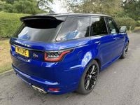 Used Land Rover Range Rover Sport SVR 575 HP (422 kW) 2022 Blue SUV