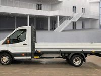 Used Ford Transit 130 HP (95 kW) 2018 White Cabriolet