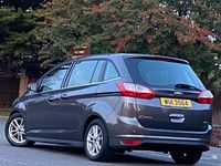 Used Ford Grand C-Max Zetec 125 HP (91 kW) 2017 Grey MPV