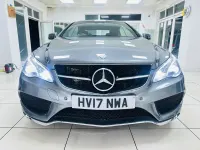 Used Mercedes E350 AMG line 2017 Grey Coupe