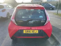 Used Toyota Aygo X-play 69 HP (50 kW) 2016 Red Hatchback