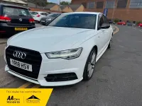 Used Audi A6 Black Edition 190 HP (139 kW) 2018 White Sedan
