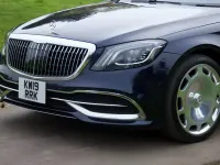 Used Mercedes S560 2019 Blue Sedan