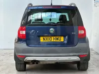 Used Skoda Yeti SE 105 HP (77 kW) 2010 Blue SUV