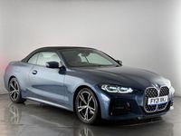 Used BMW 420 M Sport 190 HP (139 kW) 2021 Blue Cabriolet