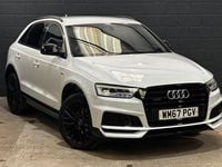 Used Audi Q3 Black Edition 180 HP (132 kW) 2018 White SUV