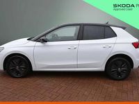Used Skoda Fabia Colour Edition 94 HP (69 kW) 2024 Moon white metallic black magic pearl effect Hatchback