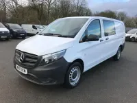 Used Mercedes Vito Progressive 160 HP (117 kW) 2021 White Van