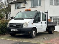 Used Ford Transit 100 HP (73 kW) 2010 White Cabriolet
