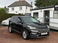 Used Hyundai Santa Fe Premium 200 HP (147 kW) 2017 Black SUV