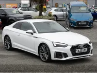 Used Audi A5 S-Line 2021 White Coupe