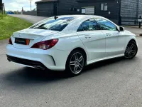 Used Mercedes CLA180 AMG line 122 HP (89 kW) 2018 White Sedan