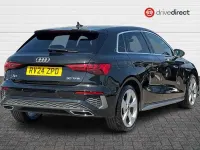 Used Audi A3 Sportback S-Line 110 HP (80 kW) 2024 Black Hatchback