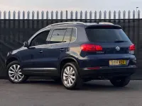 Used VW Tiguan Match 138 HP (101 kW) 2014 Blue SUV