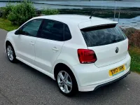 Used VW Polo R-line 105 HP (77 kW) 2013 White Hatchback
