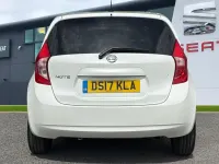 Used Nissan Note Acenta Premium 90 HP (66 kW) 2017 White Hatchback