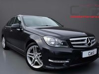 Begagnad Mercedes C220 AMG 2013 Svart Sedan