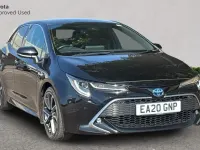 Used Toyota Corolla 122 HP (89 kW) 2020 Eclipse black Hatchback
