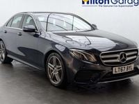Used Mercedes E220 AMG line 194 HP (142 kW) 2017 Blue Sedan