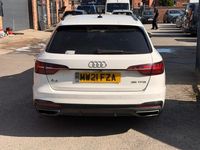 Used Audi A4 Black Edition 150 HP (110 kW) 2021 White Estate
