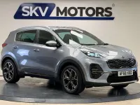Used Kia Sportage GT-Line 174 HP (127 kW) 2018 Silver SUV