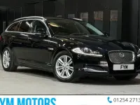 Used Jaguar XF Sportbrake Luxury 200 HP (147 kW) 2013 Black Estate
