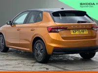 New Skoda Fabia Design Edition 85 HP (62 kW) 2025 Phoenix orange metallic Hatchback