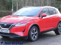 Used Nissan Qashqai N-Connecta 190 HP (139 kW) 2023 Red SUV