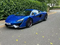 Used McLaren 570S 570 HP (419 kW) 2019 Blue Coupe