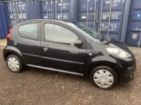 Used Peugeot 107 Active 68 HP (50 kW) 2012 Black Hatchback