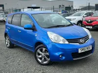 Used Nissan Note N-TEC 2011 Blue Hatchback
