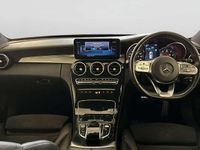 Used Mercedes C220 AMG Line Premium 194 HP (142 kW) 2019 Grey Estate