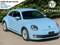Used VW Beetle Design 2014 Blue Hatchback
