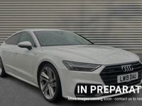 Used Audi A7 S-Line 245 HP (180 kW) 2019 White Sedan